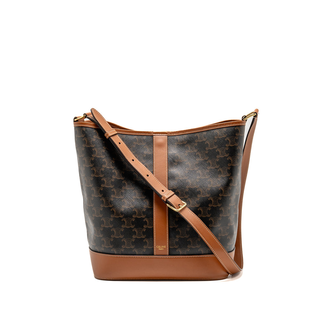 celine-medium-bucket-bag-triomphe-canvas-calfskin-tan-ghw