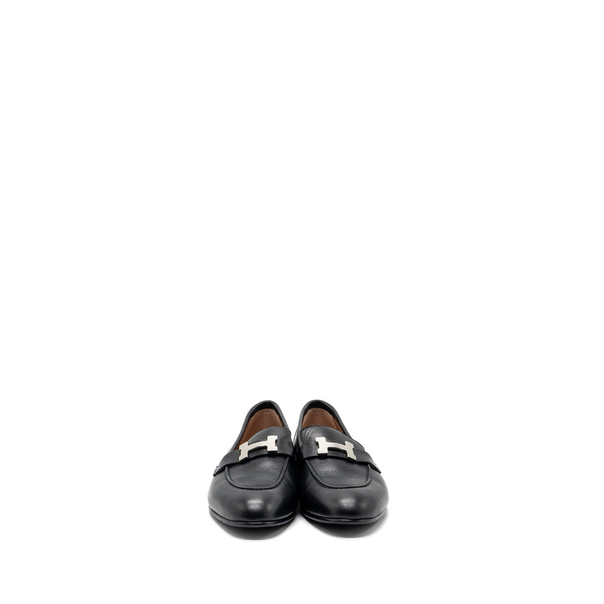 hermes-size-38-paris-loafer-goatskin-black-shw