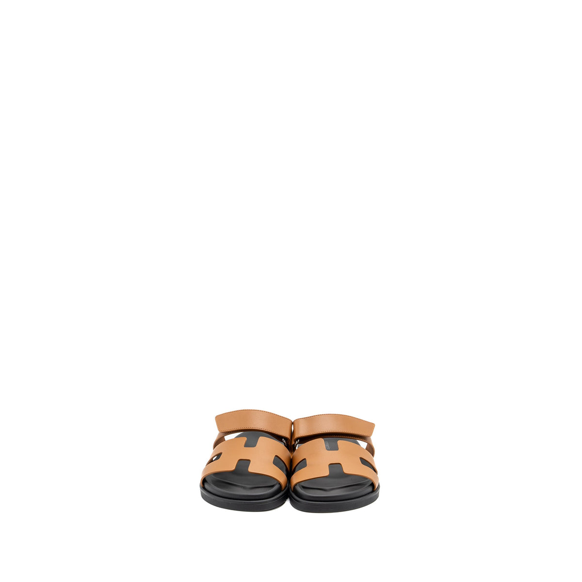 hermes-size-37-5-chypre-sandals-gold-black