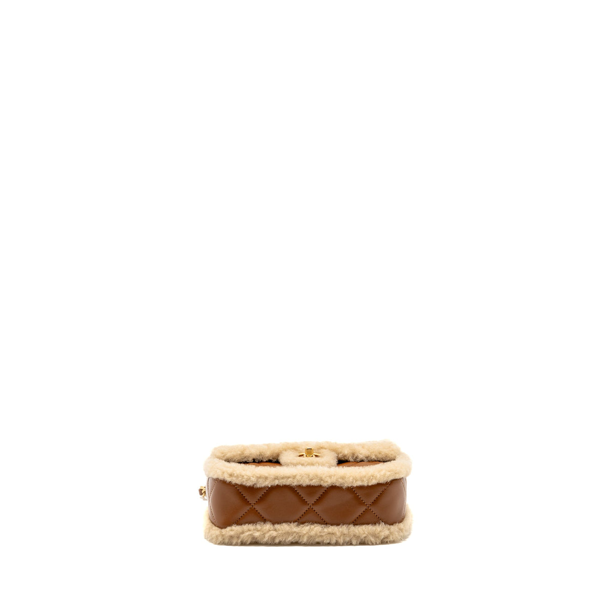 chanel-mini-shearling-flap-bag-lambskin-dark-brown-ghw-microchip-copy