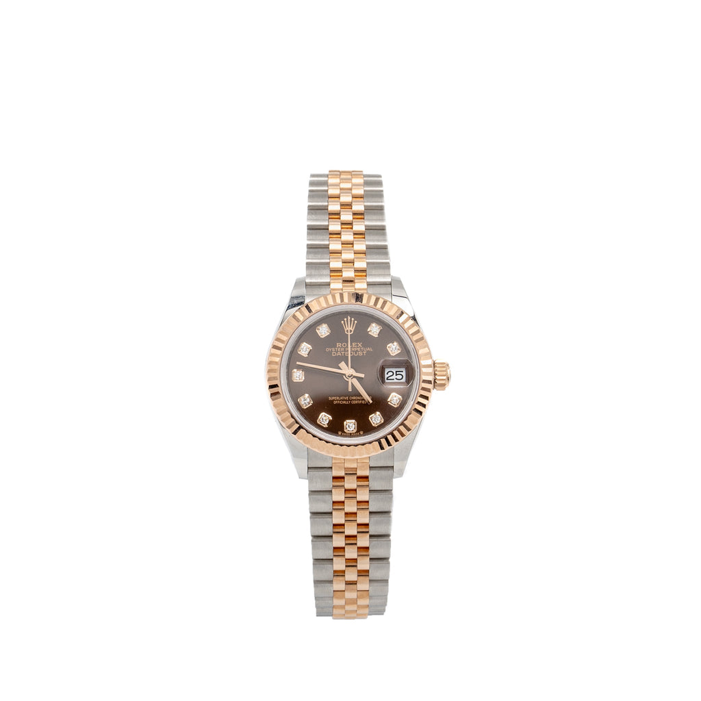 rolex-lady-datejust-28mm-oystersteel-everose-gold-chocolate-diamond-set-dial-jubilee-bracelet-model-m279171-0011