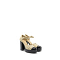 chanel-size-38-open-high-platform-shoe-suede-paten-calfskin-ivroy-black-ghw-copy