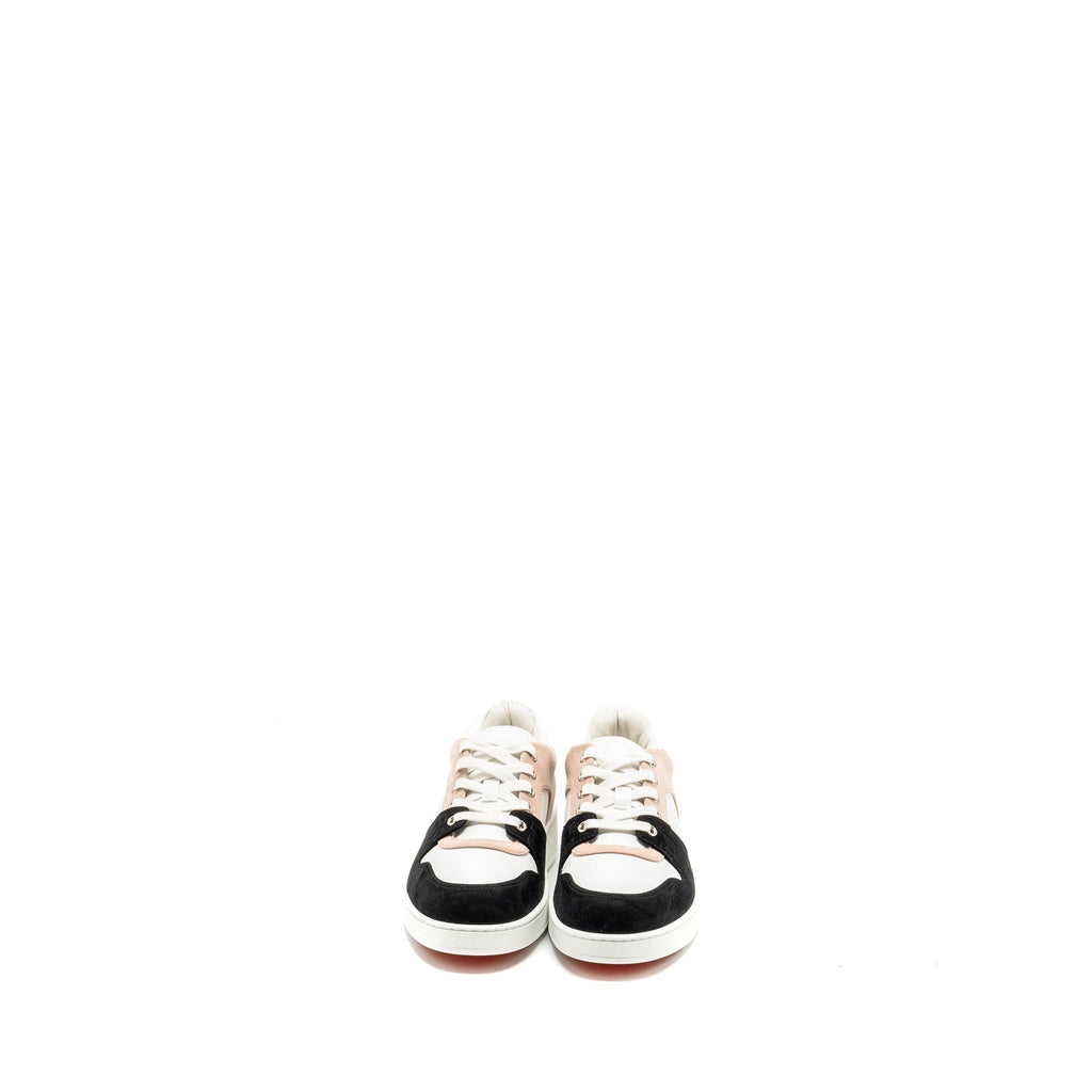 hermes-size-37-freestyle-sneakers-suede-calfskin-black-white-pink