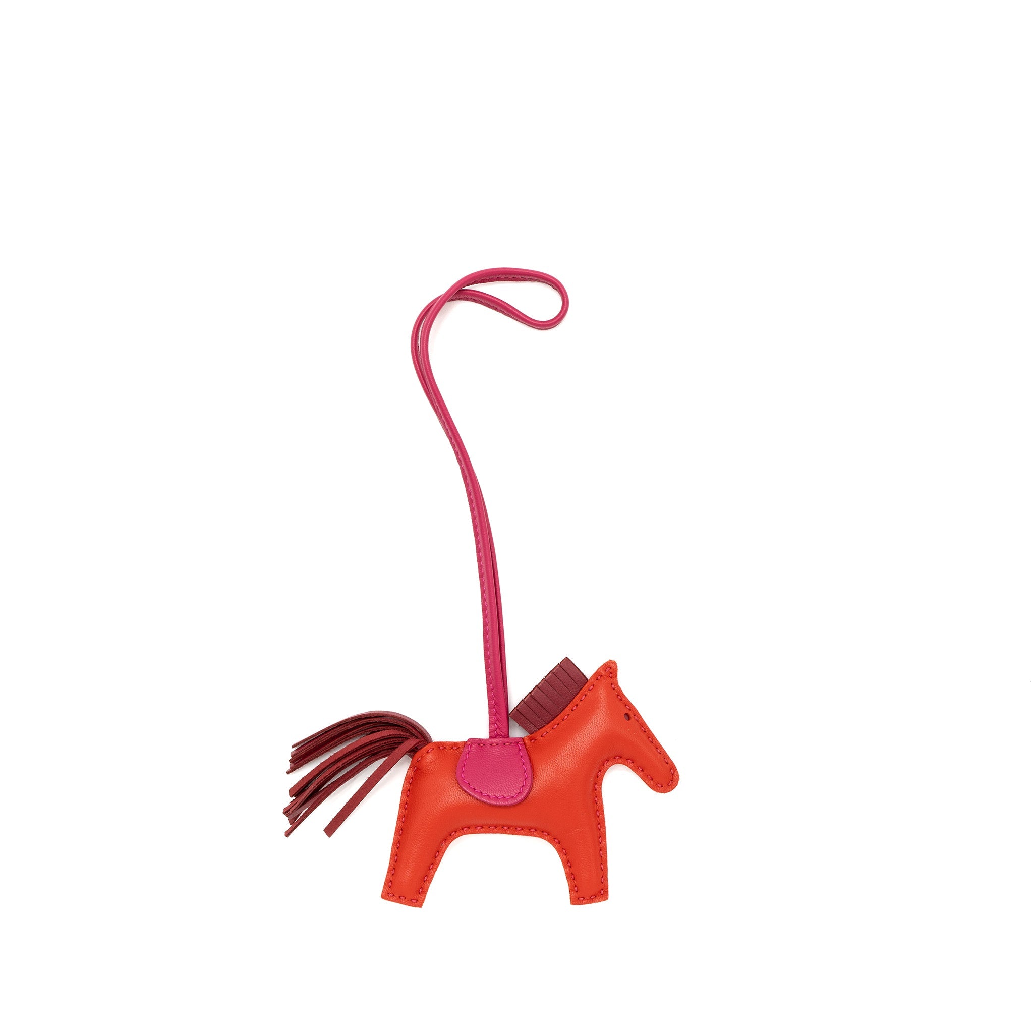 hermes-rodeo-pm-bag-charm-red-pink