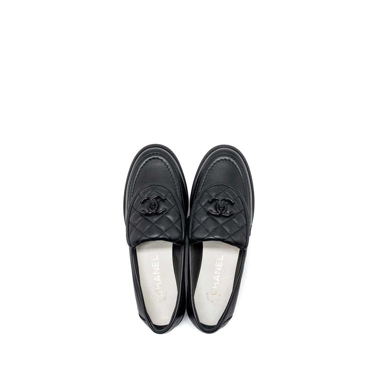 chanel-size-37-24c-quilted-cc-logo-loafer-so-black-copy