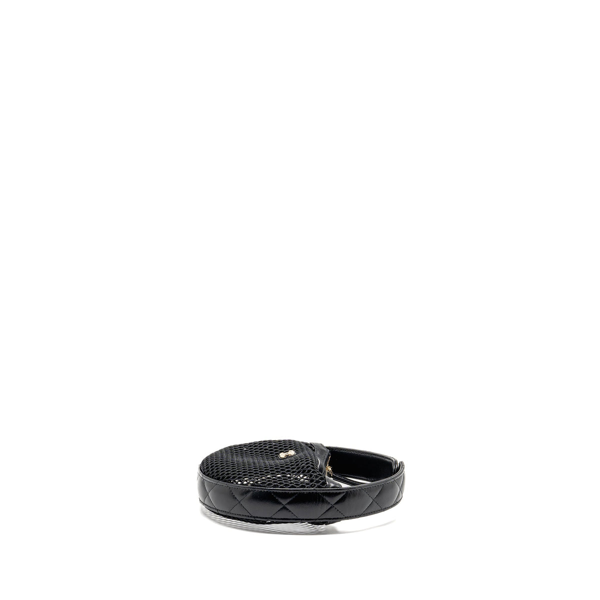 chanel-25s-half-moon-clutch-mesh-lambskin-black-lghw-microchip-copy