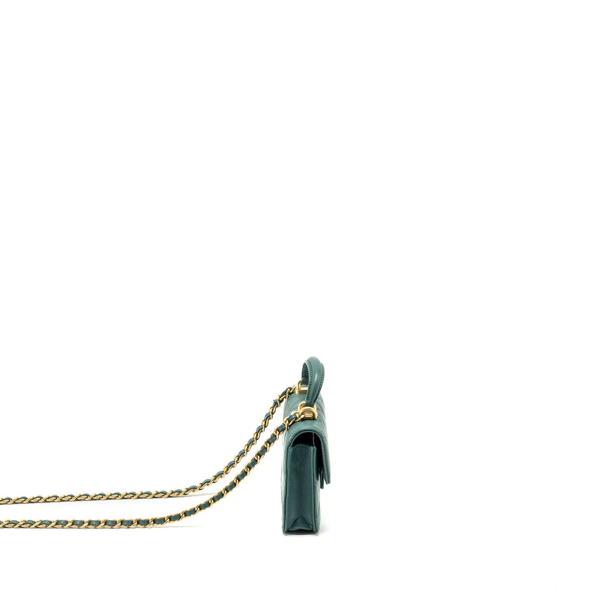 chanel-top-handle-mini-flap-bag-with-chain-lambskin-green-ghw