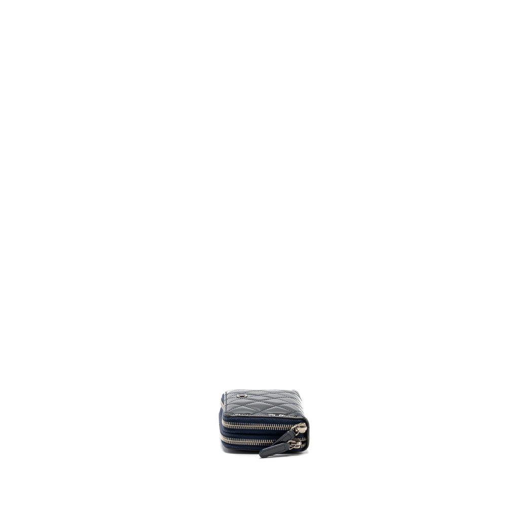 chanel-double-zip-wallet-patent-dark-green-shw