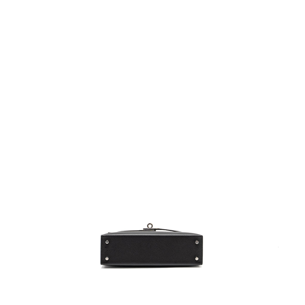 hermes-mini-kelly-ii-epsom-black-shw-stamp-w