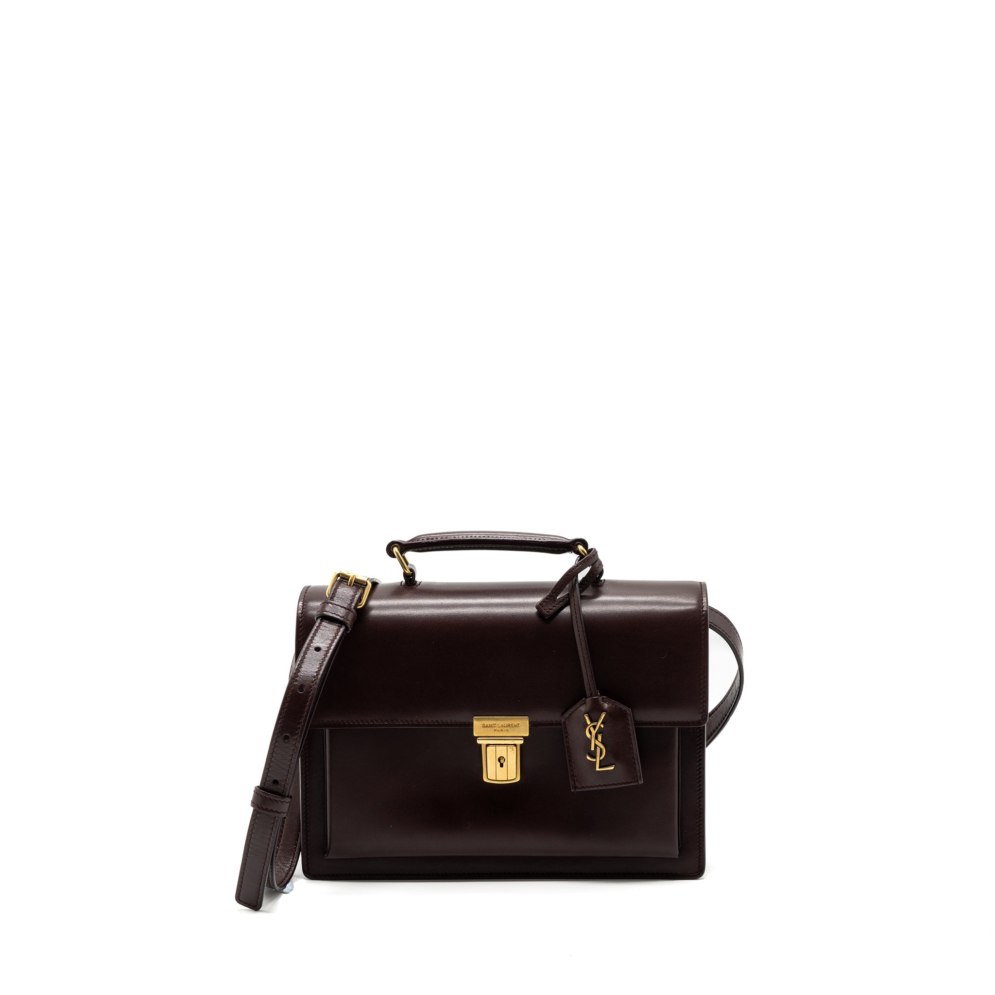 saint-laurent-ysl-bellachasse-calfskin-dark-red-brushed-ghw