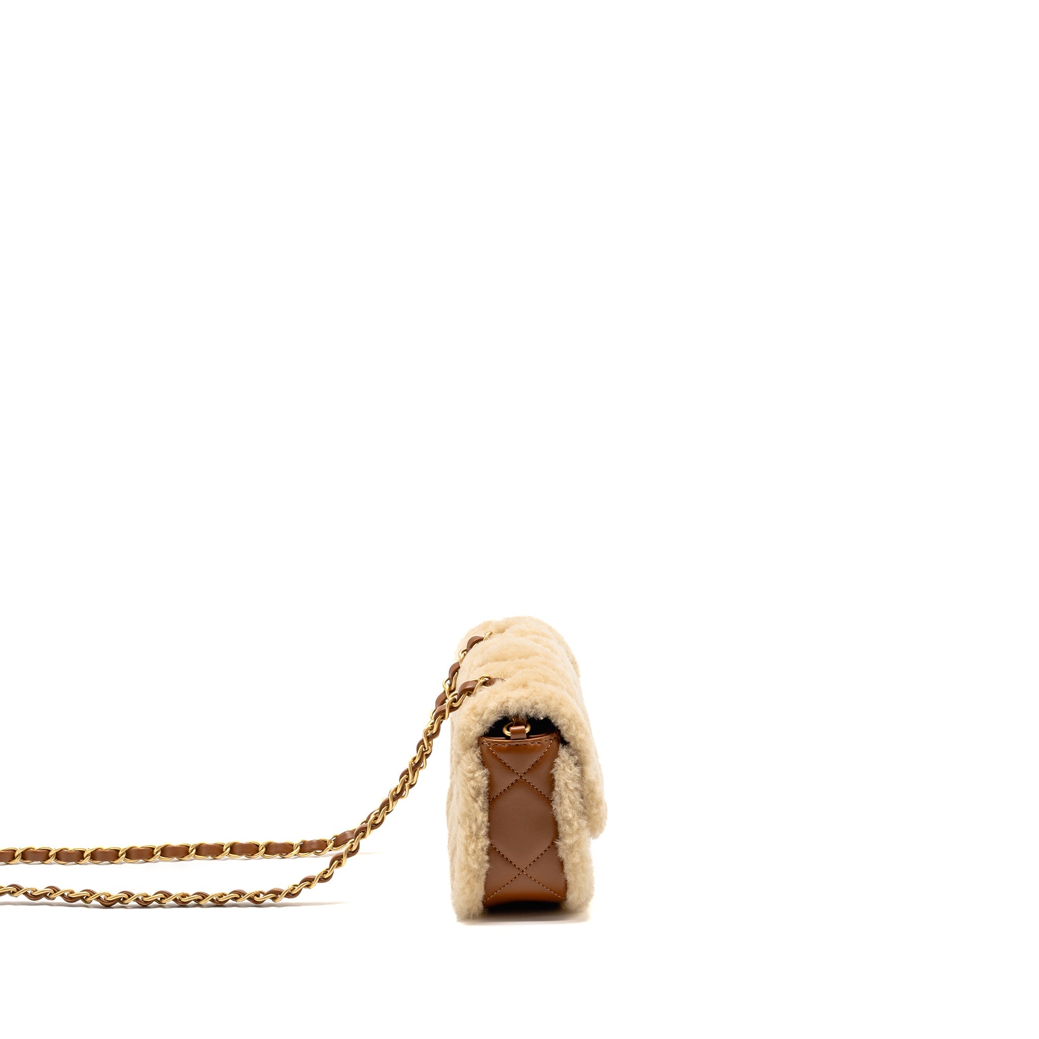 chanel-mini-shearling-flap-bag-lambskin-dark-brown-ghw-microchip-copy