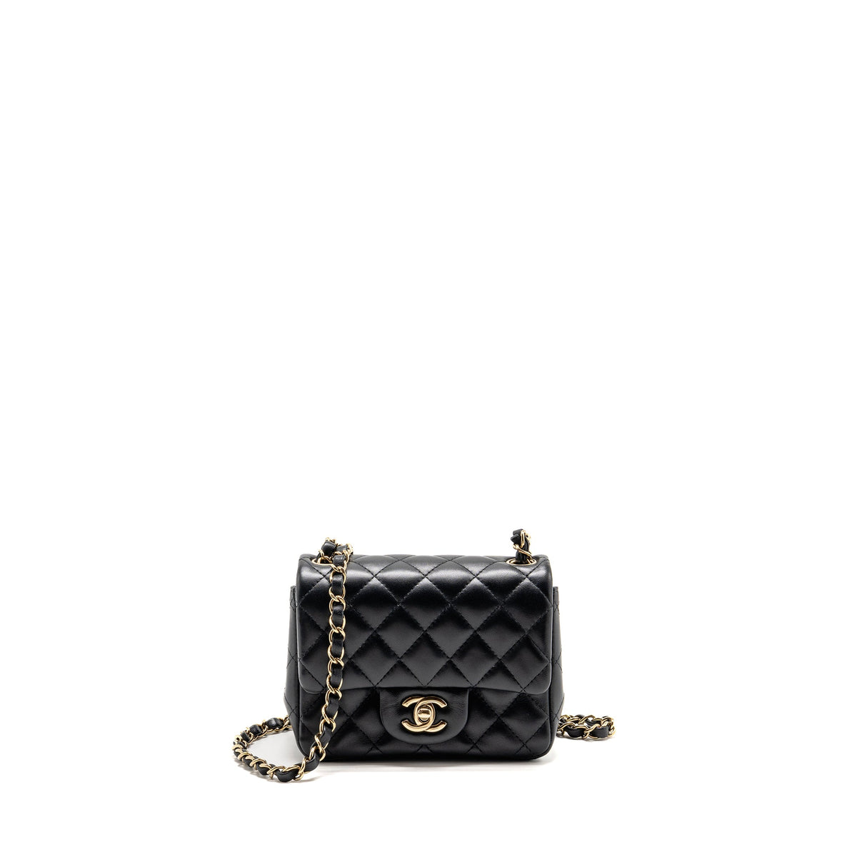 chanel-mini-square-flap-bag-lambskin-black-lghw-microchip-10