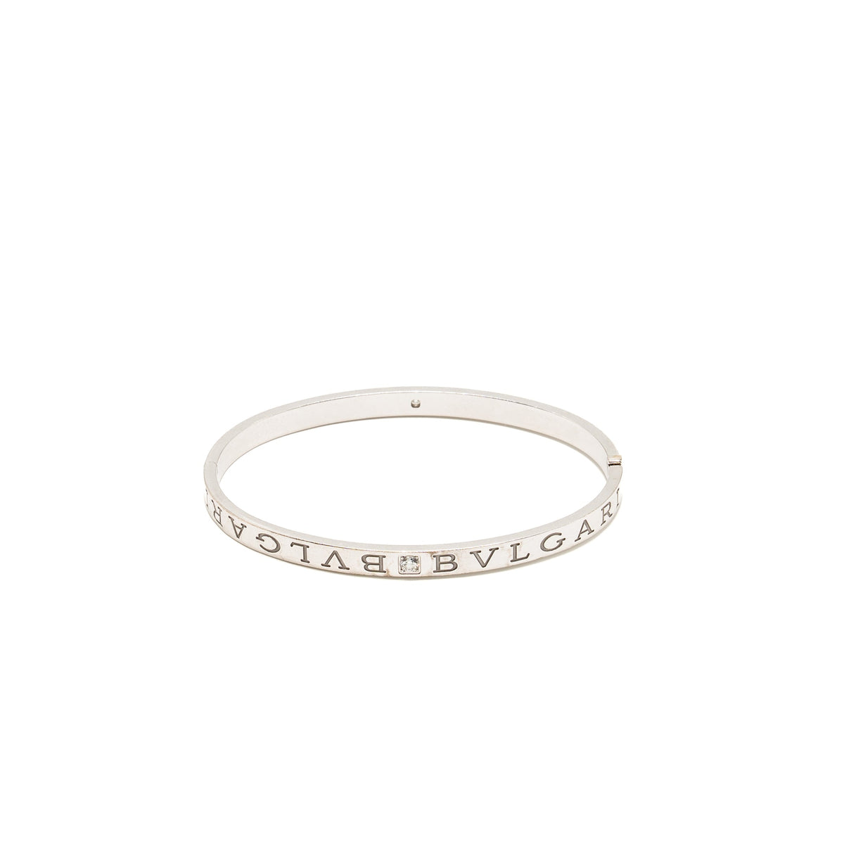 BVLGARI BRACELET BVLGARI BVLGARI ESSENTIAL WHITE GOLD WITH DIAMONDS