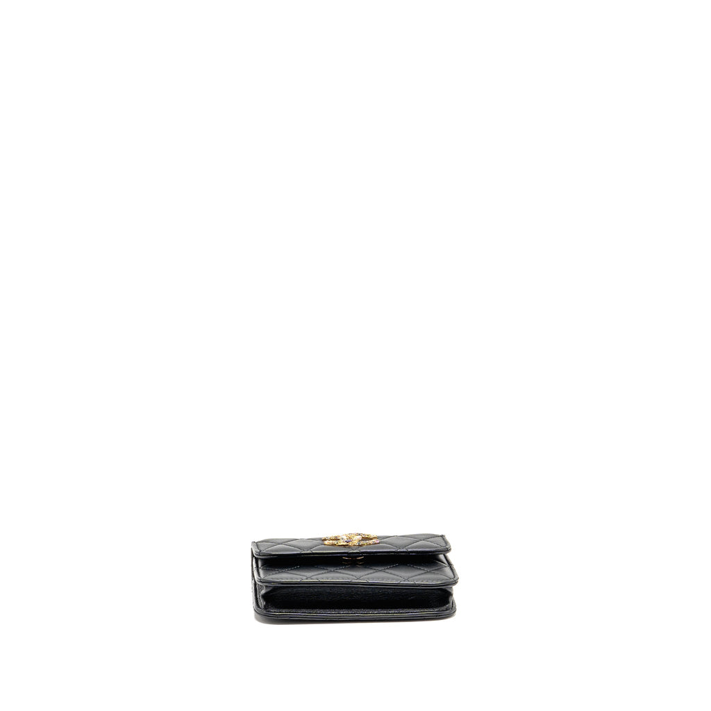 chanel-zirconium-flap-clutch-card-holder-with-chain-lambskin-black-ghw