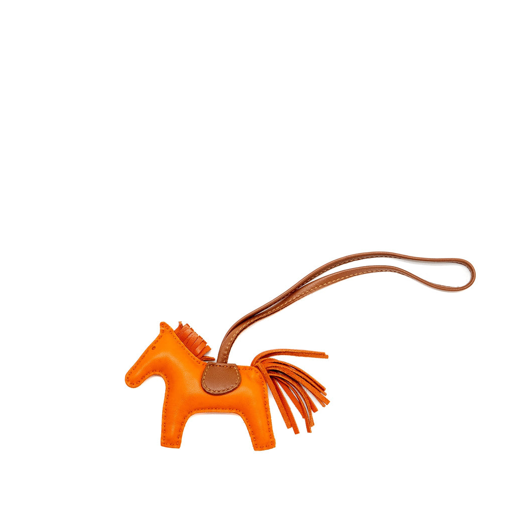 hermes-rodeo-pm-bag-charm-orange-gold