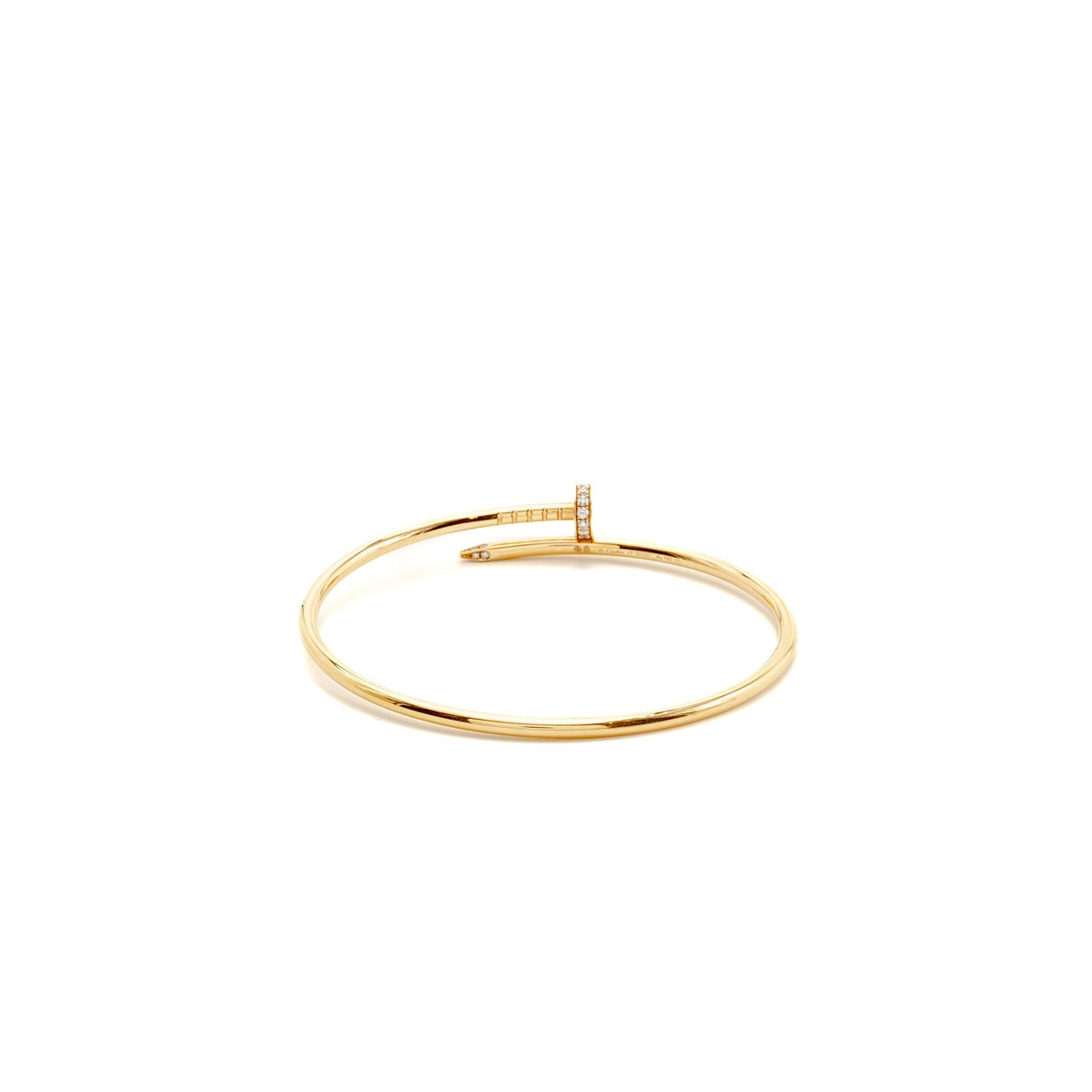 CARTIER JUSTE UN CLOU BRACELET ROSE GOLD/DIAMONDS