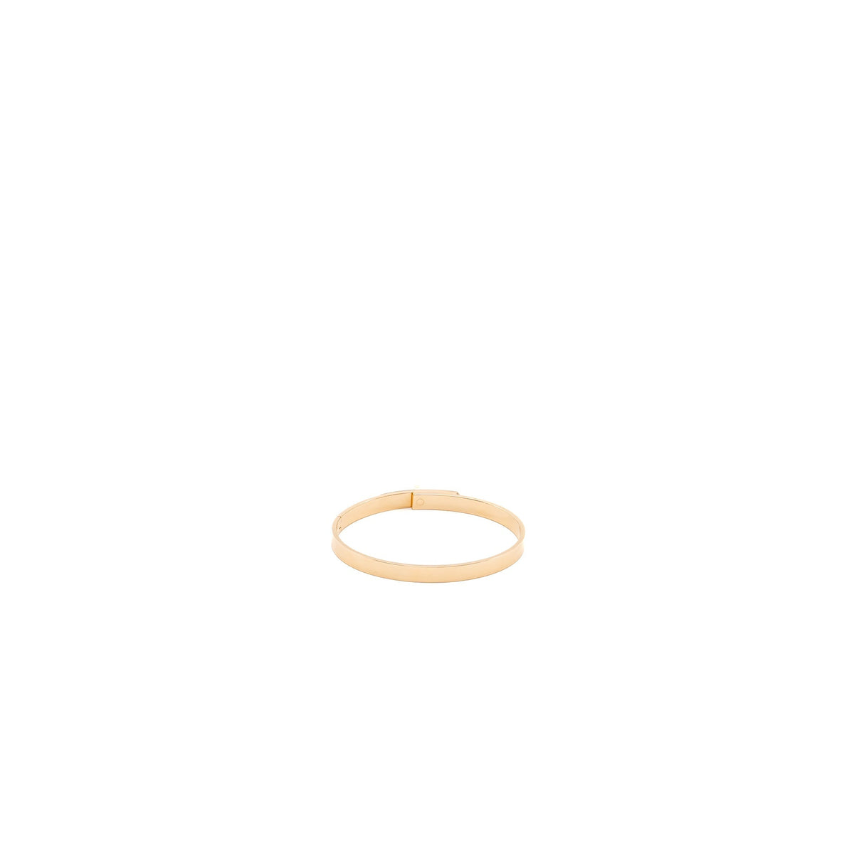 HERMES KELLY BRACELET ROSE GOLD,4 DIAMONDS