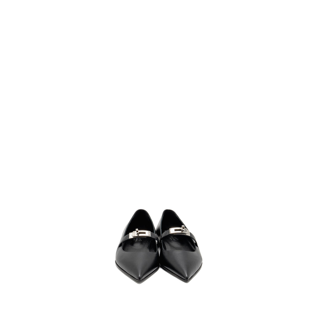hermes-size-37-kelly-ballet-flat-calfskin-black-shw