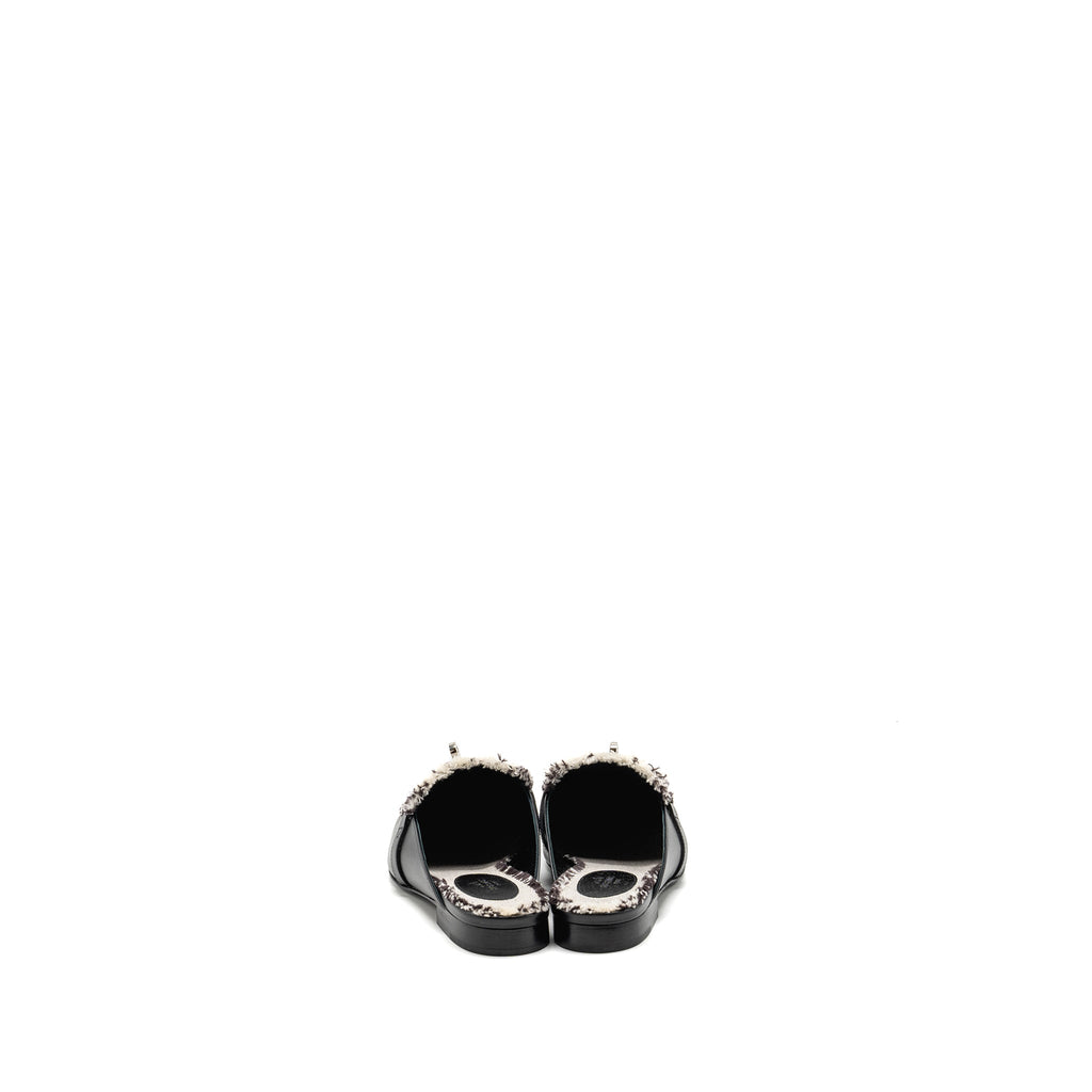 hermes-size-36-oz-mule-fringed-canvas-calfskin-black-beige-shw-copy