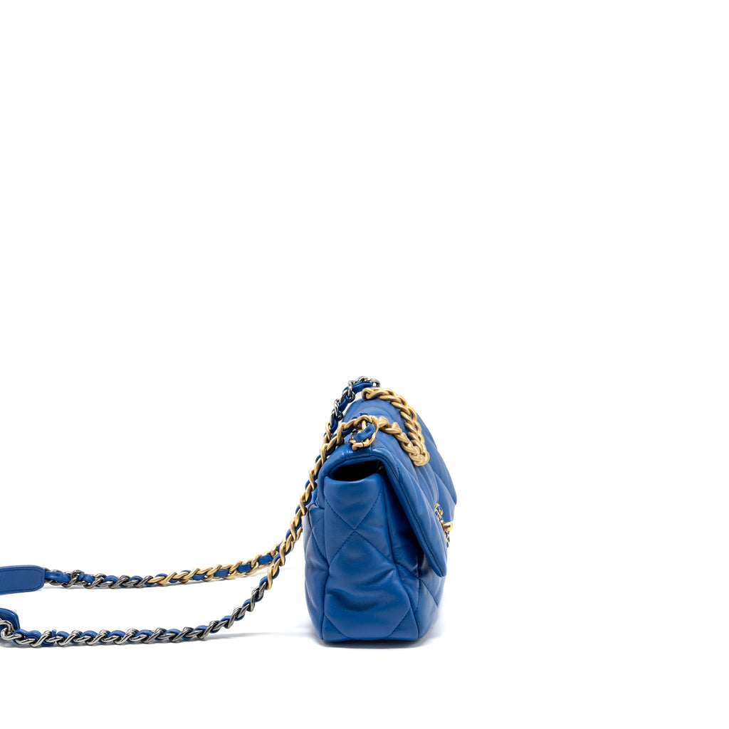 chanel-small-19-bag-lambskin-dark-blue-multicolour-hardware-microchip