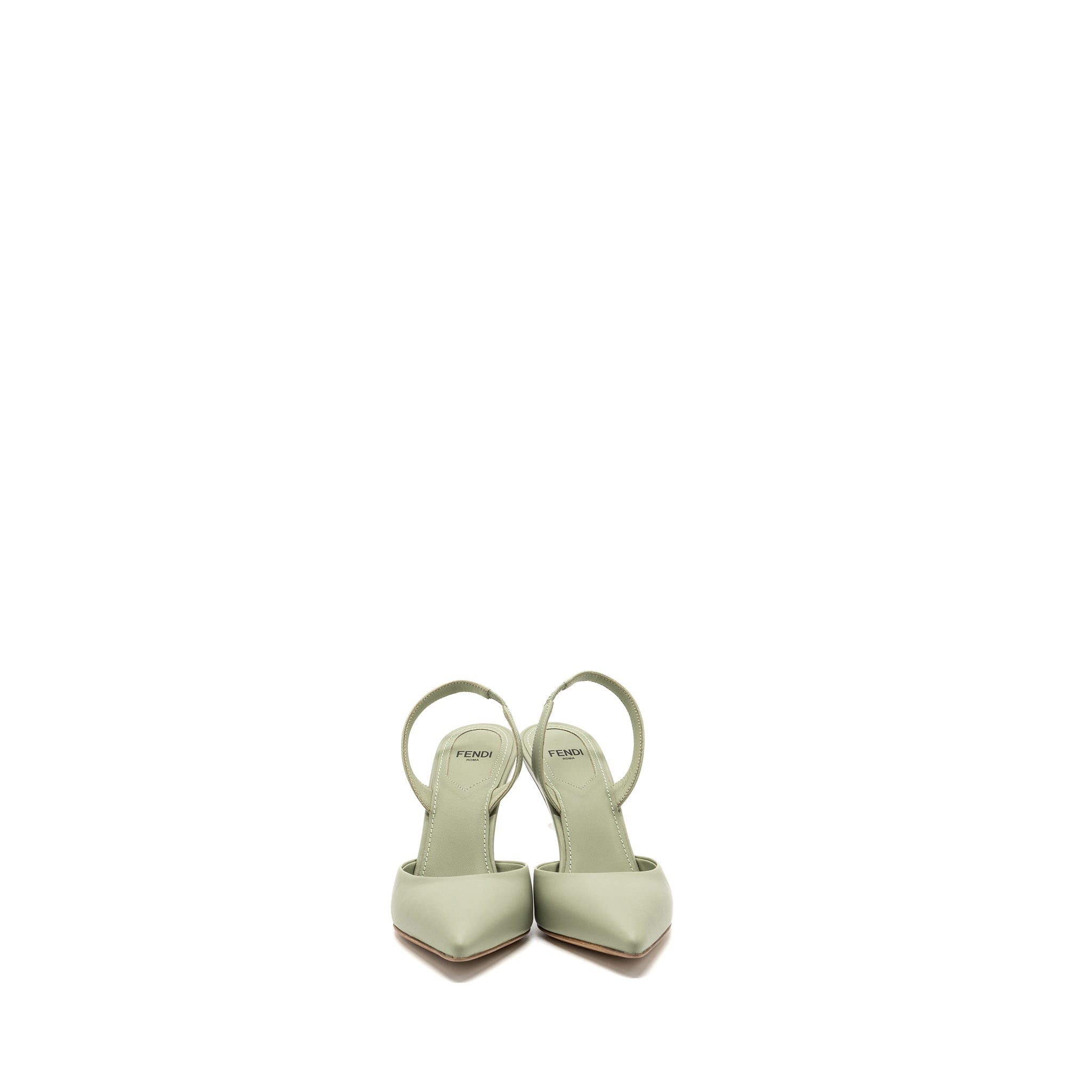 fendi-size-35-fendi-first-high-heeled-slingbacks-leather-green-shw