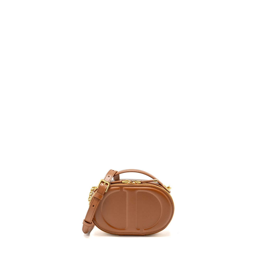 dior-cd-signature-pouch-with-chain-calfskin-golden-saddle-ghw