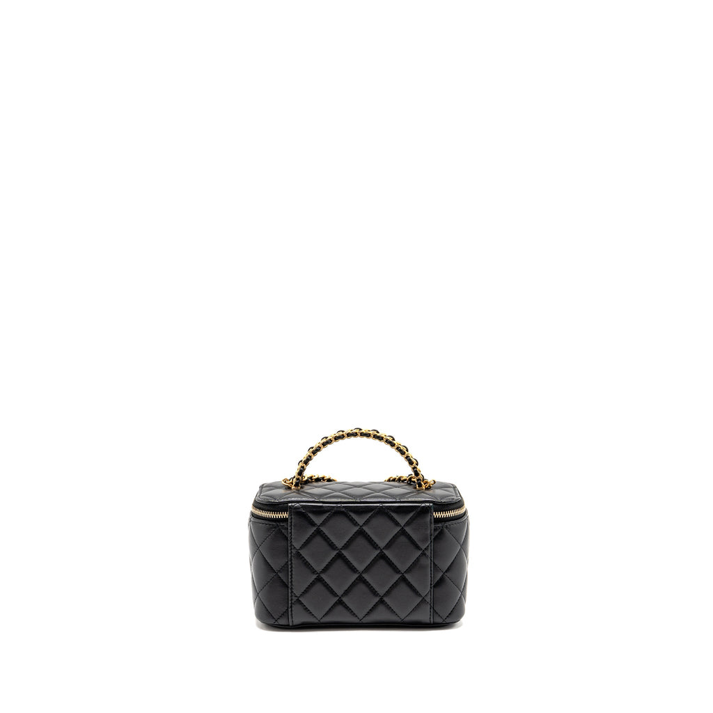 chanel-top-handle-long-vanity-lambskin-black-ghwmicrochip