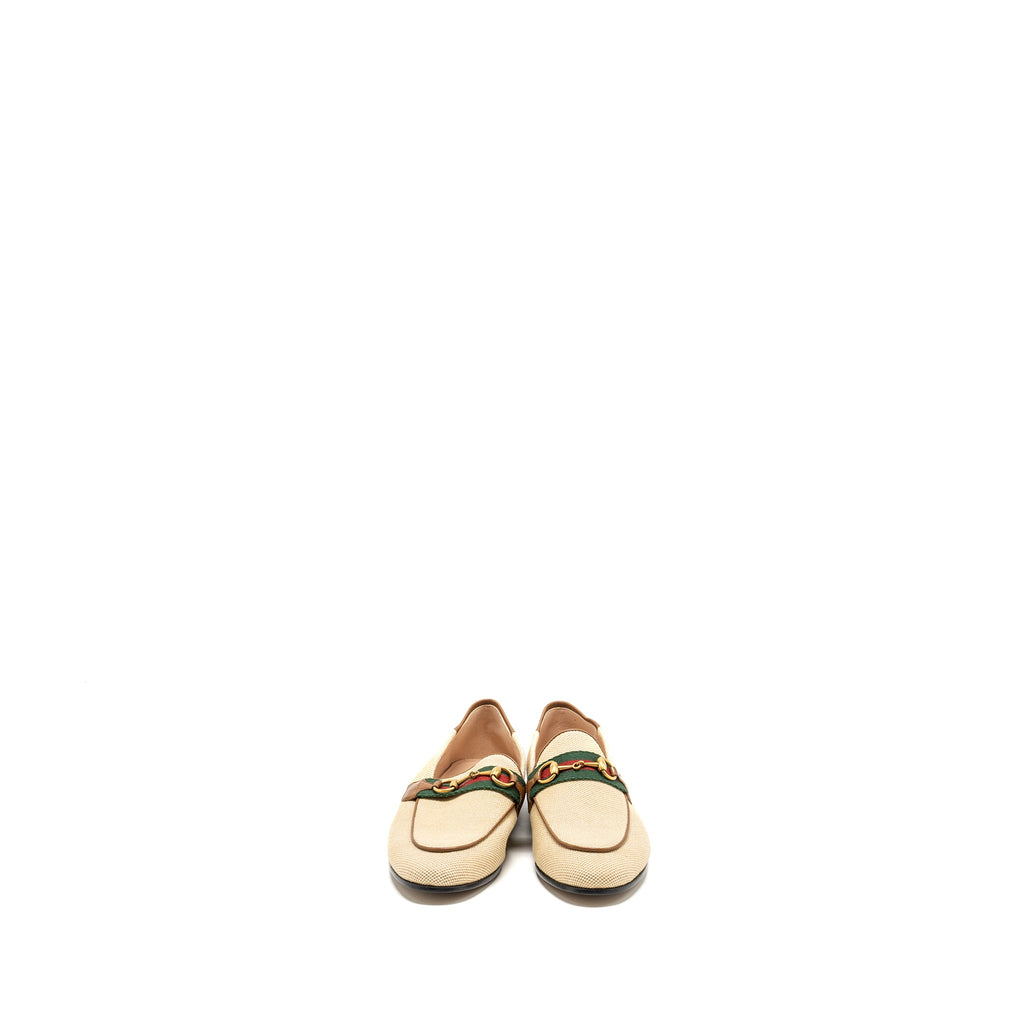 gucci-size-37-horsebit-brixton-loafer-canvas-leather-beige-brown