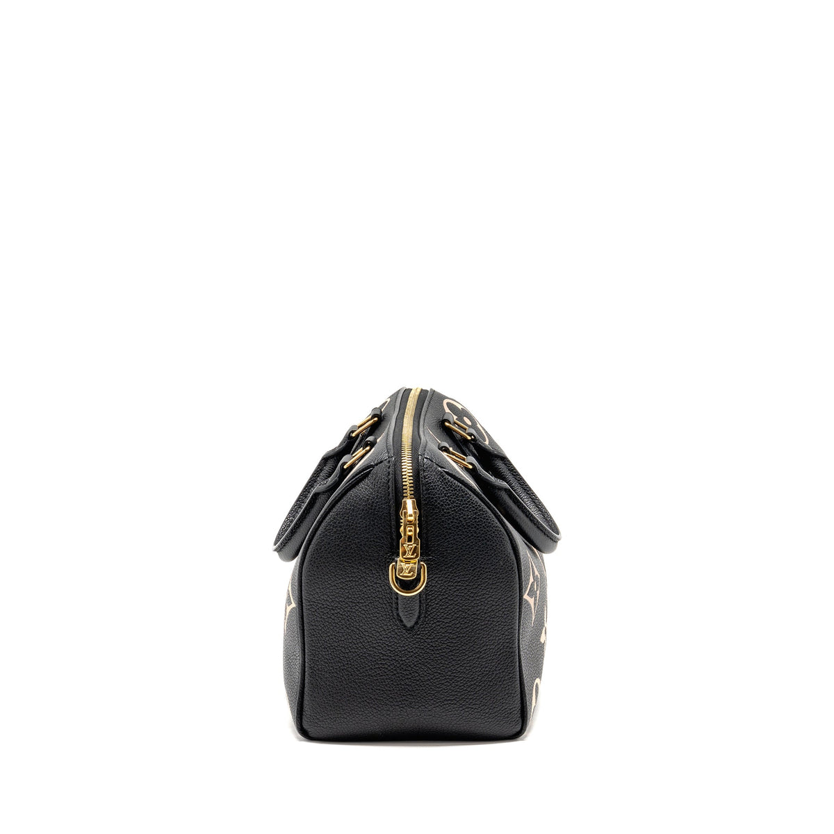 louis-vuitton-speedy-bandouliere-25-bicolour-monogram-empreinte-leather-black-beige-ghw