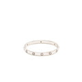 CARTIER LOVE BRACELET WHITE GOLD 6 DIAMONDS – SIZE 17