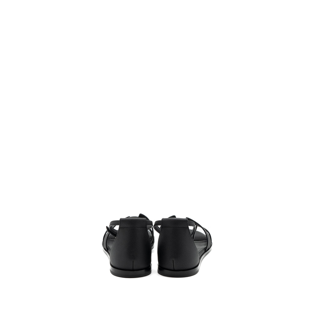 hermes-size-38-santorini-sandals-leather-black-shw