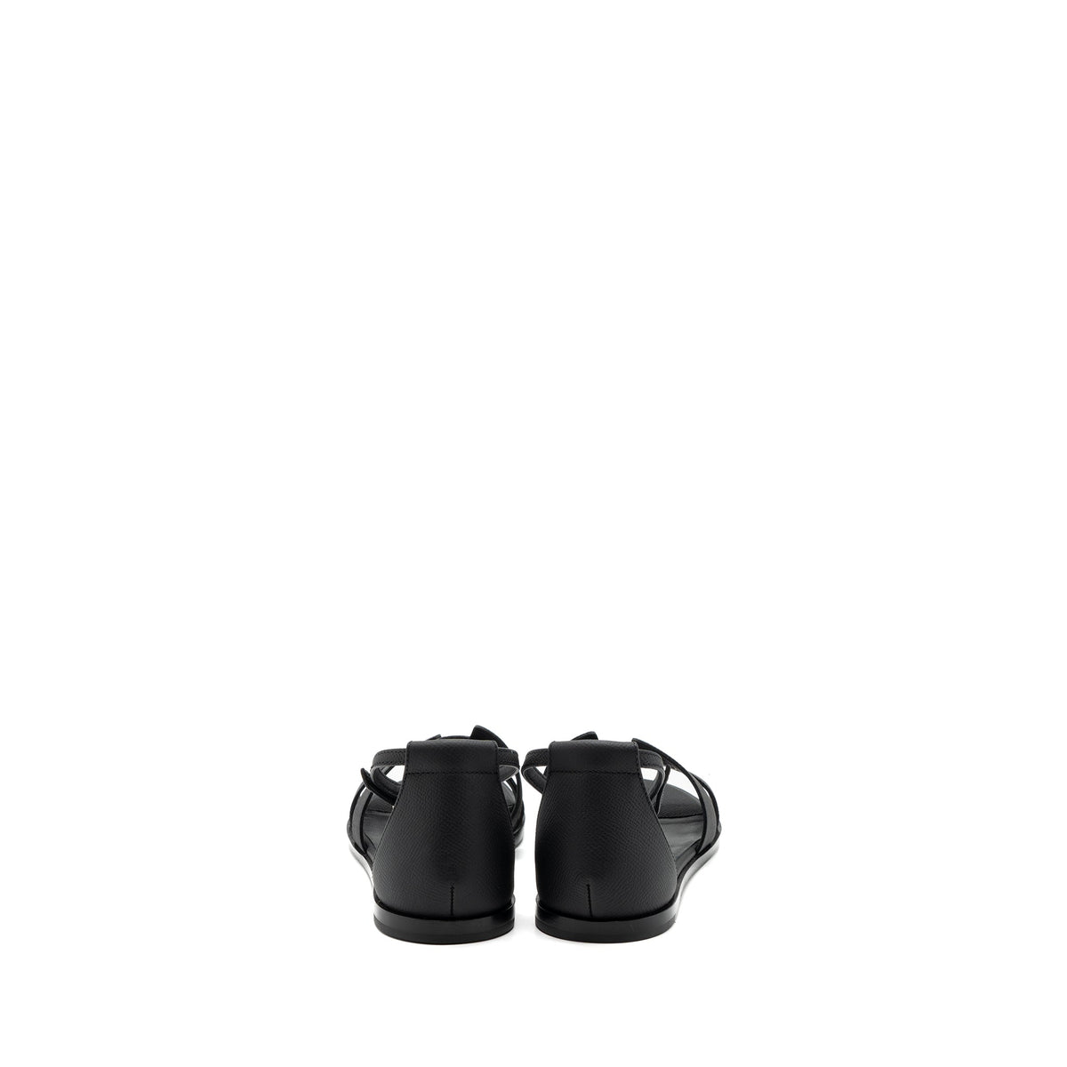 hermes-size-38-santorini-sandals-leather-black-shw