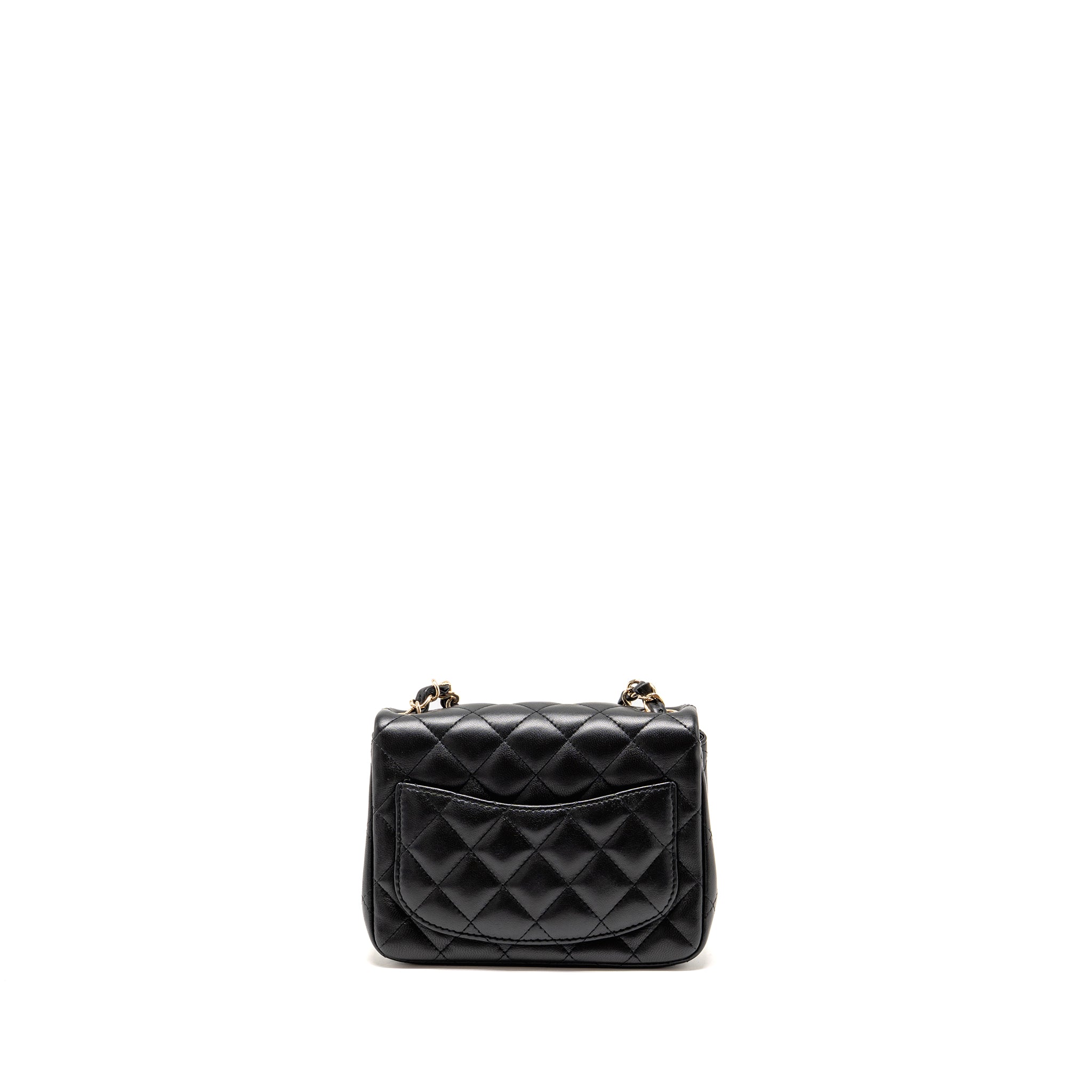 chanel-mini-square-flap-bag-lambskin-black-lghw-copy-1