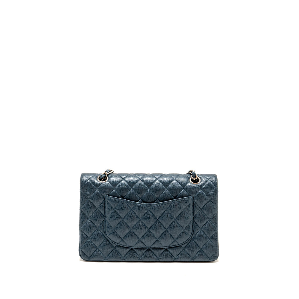 channel-medium-classic-double-flap-bag-caviar-metallic-dark-blue-shw