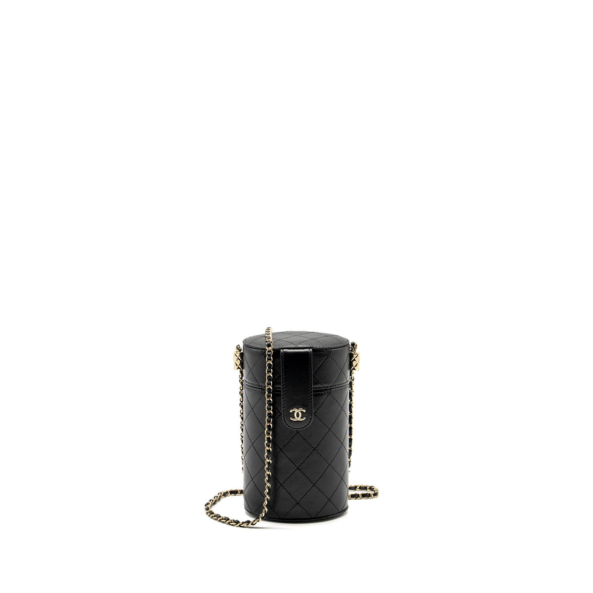 chanel-cc-round-vanity-case-with-chain-lambskin-black-lghw