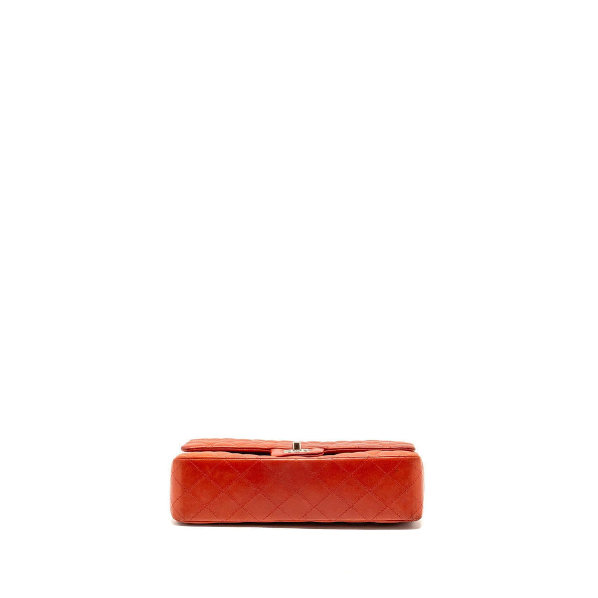chanel-medium-classic-double-flap-bag-lambskin-red-shw