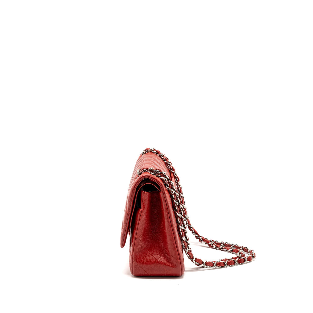 chanel-classic-jumbo-double-flap-bag-caviar-red-shw