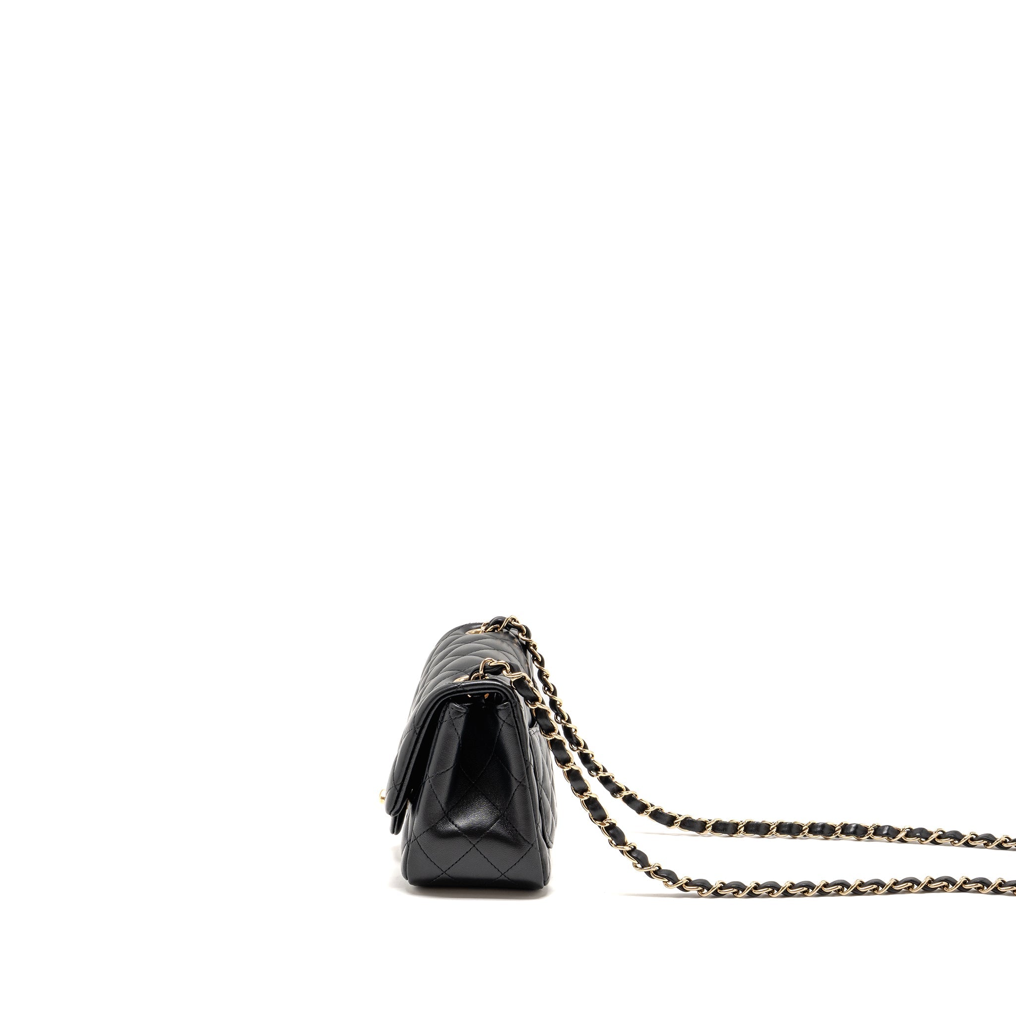 chanel-mini-square-flap-bag-lambskin-black-lghw-copy-1