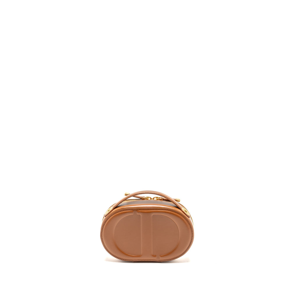 dior-cd-signature-pouch-with-chain-calfskin-golden-saddle-ghw