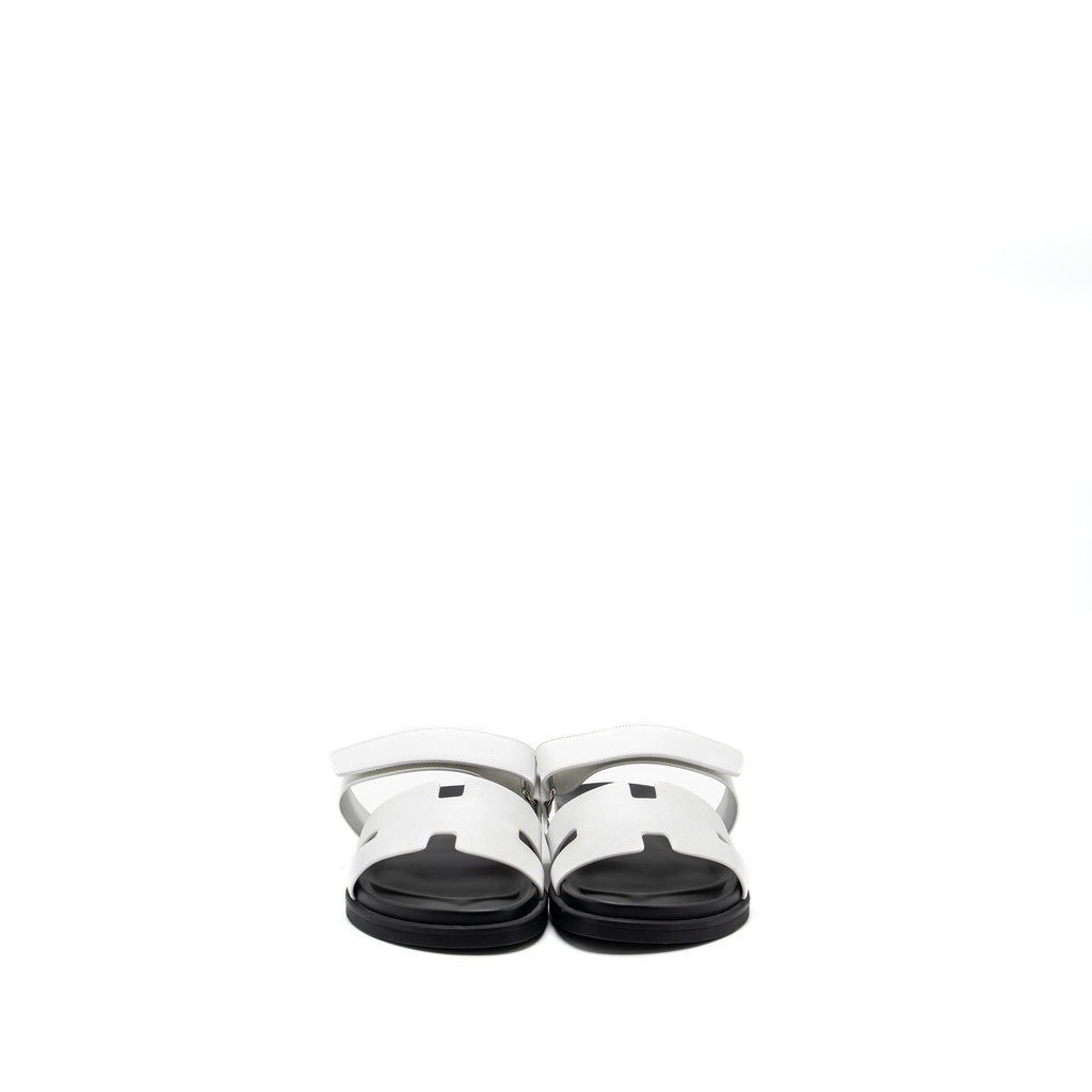 hermes-size-43-chypre-sandals-epsom-white