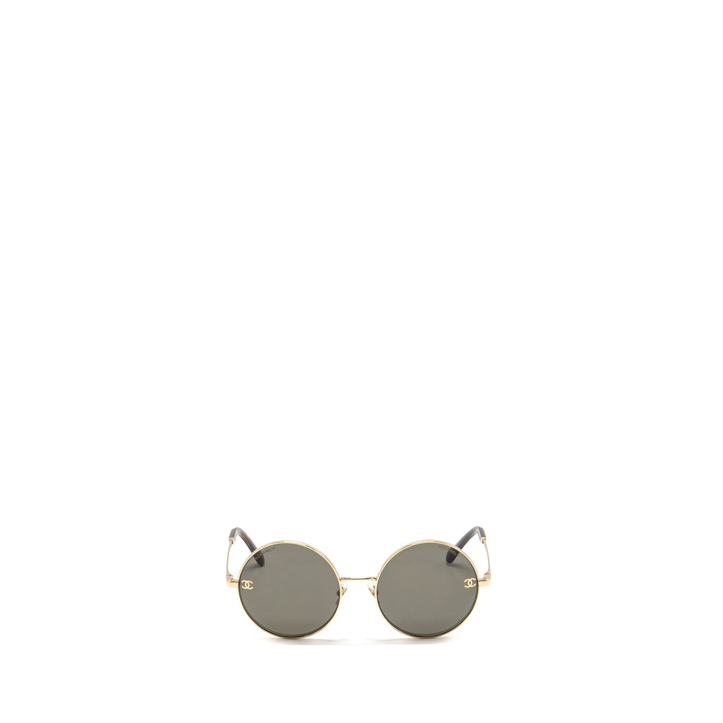 chanel-round-sunglasses-metal-brown