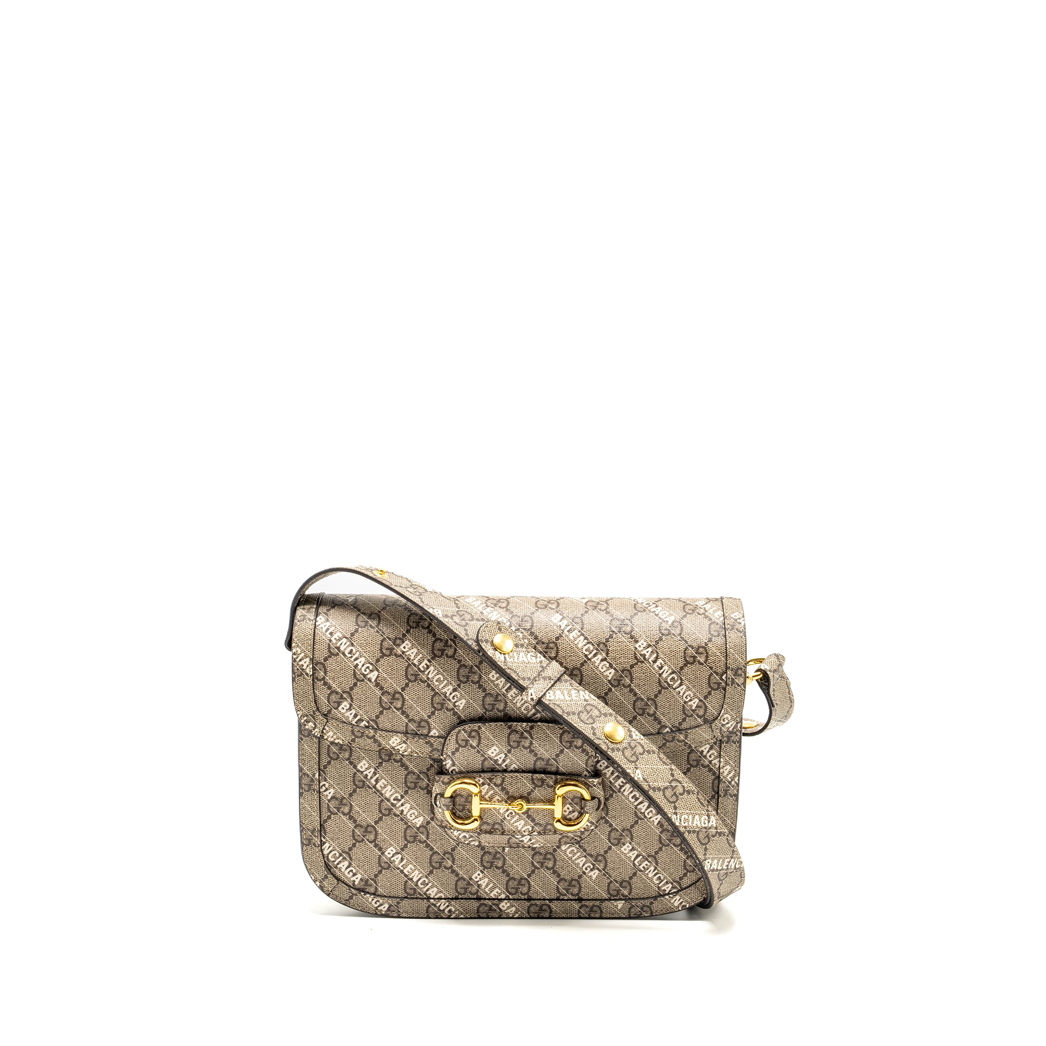 gucci-x-balenciaga-horsebit-1955-bag-gg-supreme-balenciaga-print-canvas-ghw-copy-1