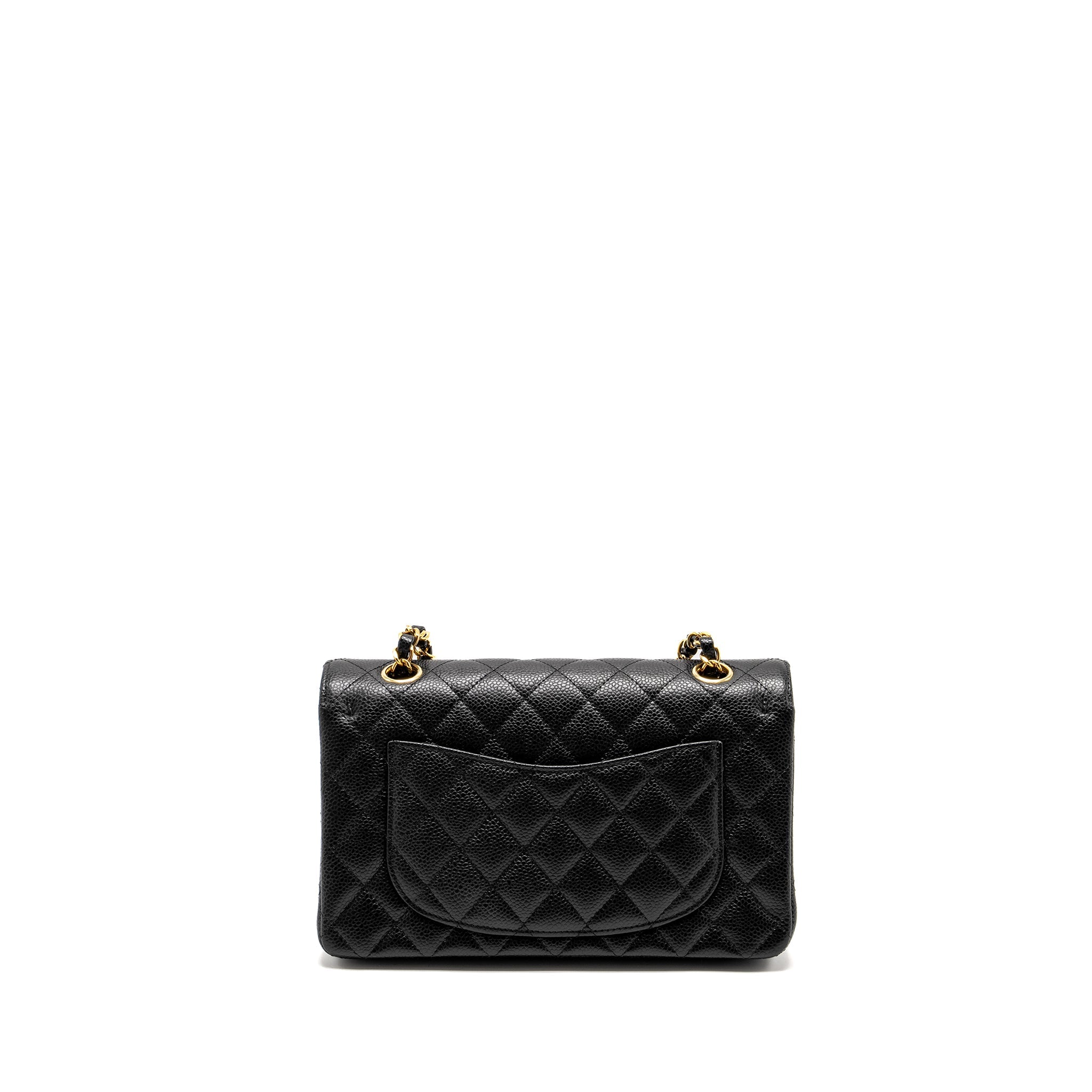 chanel-small-classic-double-flap-bag-caviar-black-ghwmicrochip-3