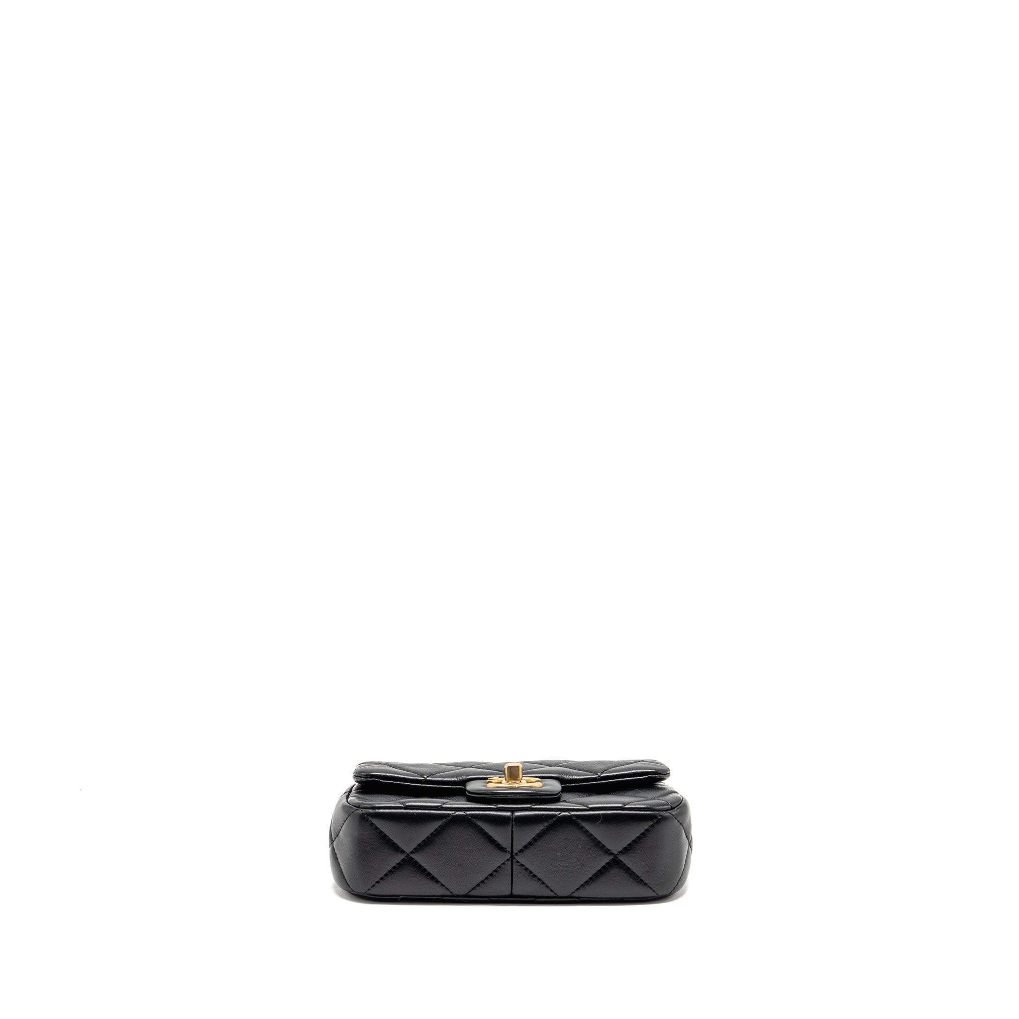 chanel-24s-pearl-adjustable-chain-mini-flap-bag-lambskin-black-ghw-microchip-copy