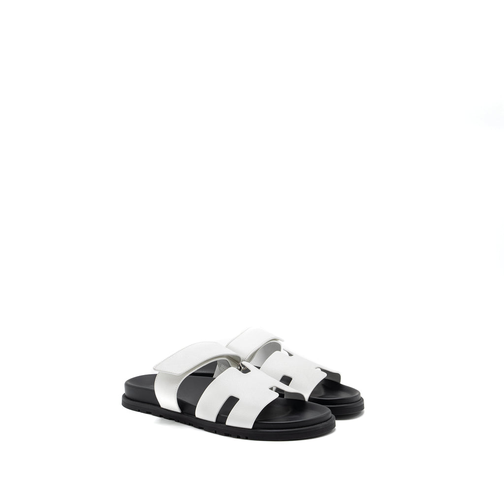 hermes-size-43-chypre-sandals-epsom-white