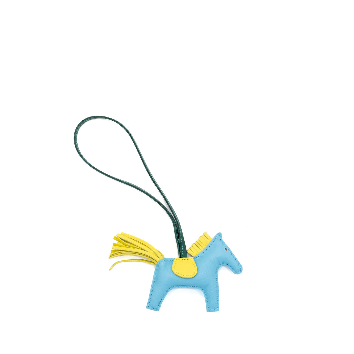 hermes-rodeo-pm-bag-charm-blue-celeste-lime-malachite