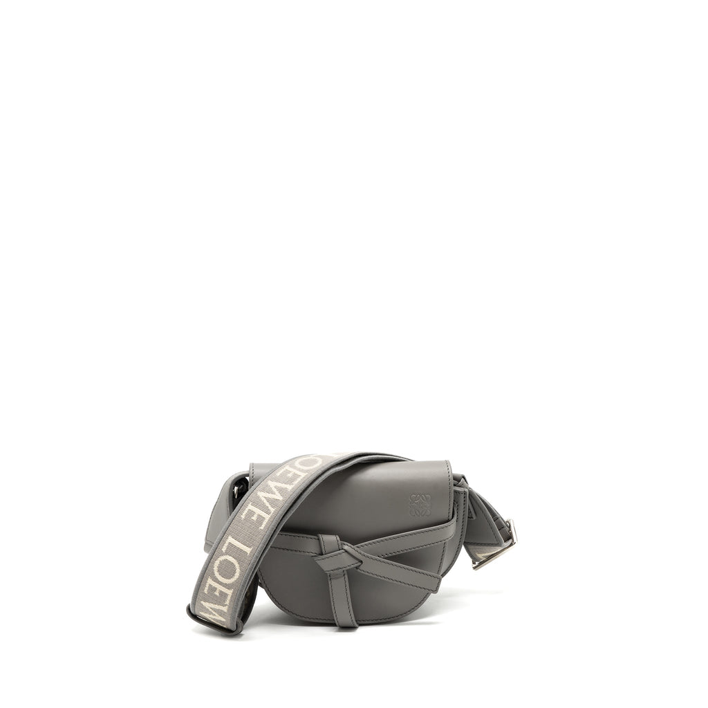 loewe-mini-gate-dual-bag-calfskin-pearl-grey-shw