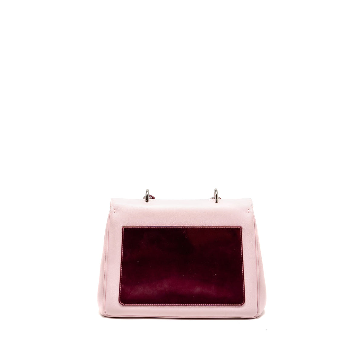dior-medium-be-dior-flap-bag-calfskin-metallic-patent-pink-shw