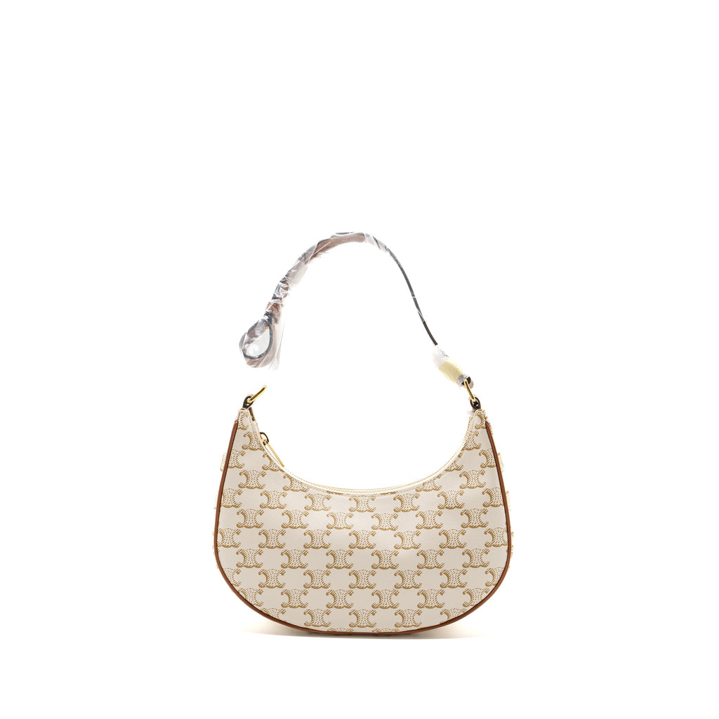celine-ava-bag-triomphe-canvas-calfskin-white-ghw-2