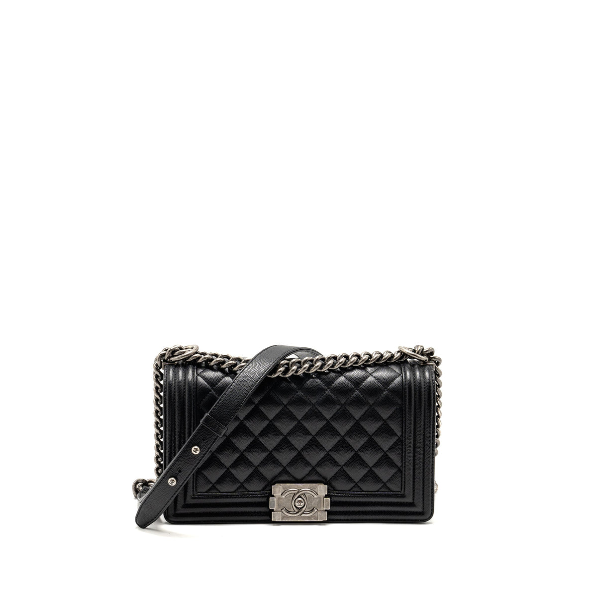 chanel-medium-boy-bag-caviar-black-shw-microchip-copy